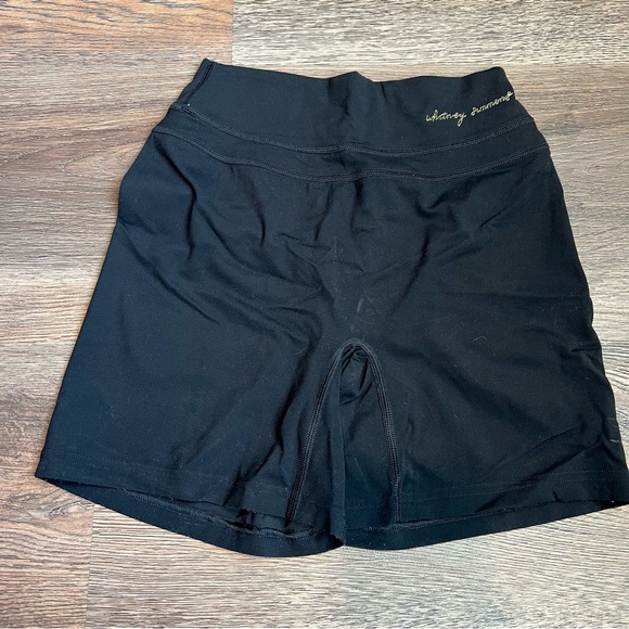 Gymshark Pants - Gymshark Whitney Simmons Black Biker Shorts